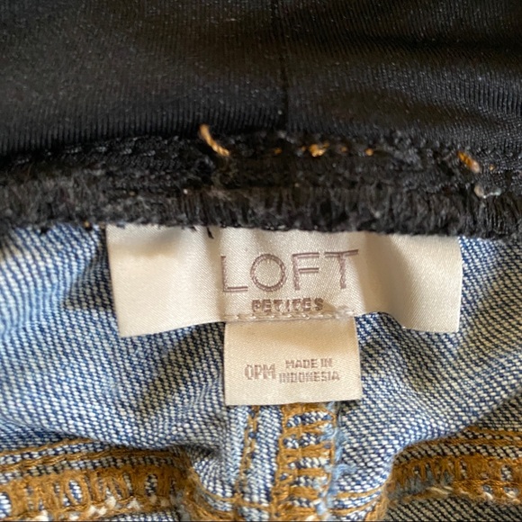 LOFT Maternity Jeans size 0 petite - LIKE NEW - Picture 5 of 6
